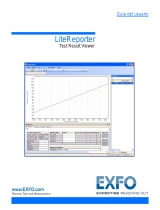 EXFO LiteReporter Test Result Viewer Guía del usuario