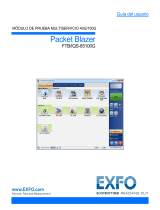 EXFO FTB-85100G (500) IQS-85100G (600) Guía del usuario