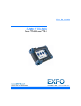 EXFO FTB-860 Series NetBlazer Guía del usuario
