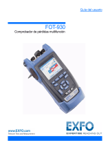 EXFO FOT-930 Multifunction Loss Tester Guía del usuario