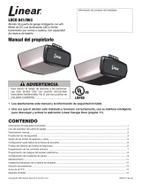 Linear LDCO 841 El manual del propietario