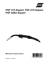 ESAB PSF 315 Expert Manual de usuario