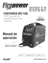 Victor Technologies Firepower MST 180i 3 EN 1 Multifunction Welding Systems Manual de usuario