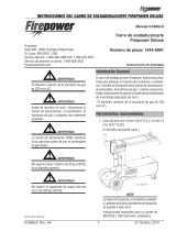 Firepower Welding/Cutting Trolley Deluxe Troubleshooting instruction