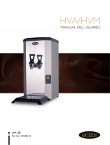 Crem Coffee HVA HVM Manual de usuario