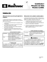 Manitowoc Ice Q Model QuietQube Q1400C Owner Instruction Manual