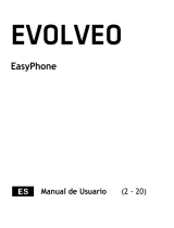 Evolveo EasyPhone Manual de usuario