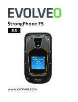 Evolveo StrongPhone F5 Manual de usuario