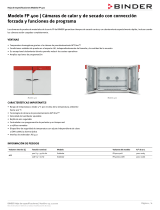 Binder FP 400 Ficha de datos