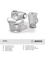Bosch MUMXL40G Manual de usuario