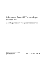 Alienware Area-51 Threadripper Edition R3 and R6 Guía de inicio rápido