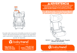 Baby Trend PROtect Car Seat Series Yumi 2-in-1 Folding Booster Seat El manual del propietario