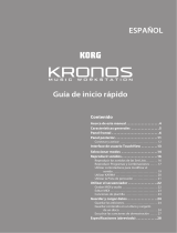 Korg KRONOS (2011) Guía de inicio rápido
