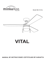 Minka Group F676L-BRS/SL Manual de usuario