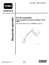 Toro Bagger Kit, Z Master 4000 Series Riding Mower Manual de usuario