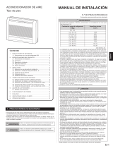 Fujitsu AGYG09KVCA Guía de instalación