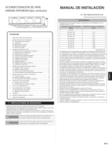 Fujitsu ARXG22KMLA Guía de instalación