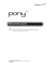 R82 PONY Manual de usuario