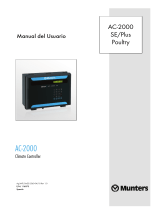 Munters AC-2000 Poultry Manual de usuario