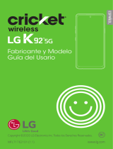 LG Série K92 5G Cricket Wireless Manual de usuario