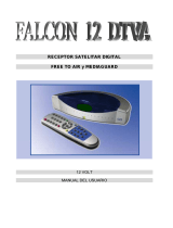 Teleco Falcon 12 DTVA Manual de usuario