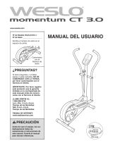 Weslo Momentum Ct3.0 Elliptical Manual de usuario
