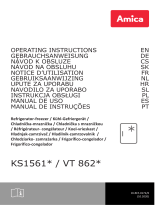 Amica KS15611R Manual de usuario