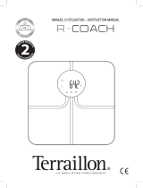 Terraillon 14246 R COACH METAL&BLUE El manual del propietario