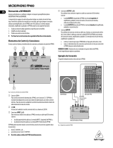 Behringer PP400 El manual del propietario