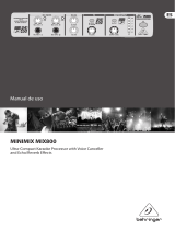 Behringer Minimix MIX800 Manual de usuario