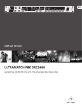 Behringer Ultramatch Pro SRC2496 Manual de usuario