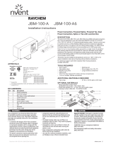 Raychem JBM-100A et JBM-100-A6 Guía de instalación