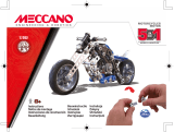 Meccano 5 Model Set - Motorcycle #1-#3 Instrucciones de operación
