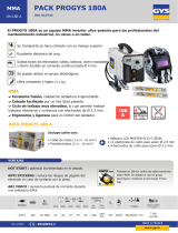 GYS BUNDLE PROGYS 180 A Ficha de datos