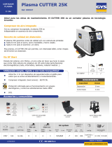 GYS PLASMA CUTTER 25 K Ficha de datos