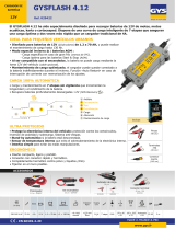 GYS 5 GYSFLASH 4.12 Ficha de datos