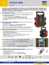 GYS BATTERYLESS BOOSTER GYSCAP 680E Ficha de datos