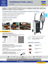 GYS POWERDUCTION 160LG Ficha de datos