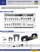 GYS KIT MATRICES RMB 03 (to repair VW group cars) Ficha de datos