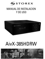 Storex AivX-385HDRW El manual del propietario