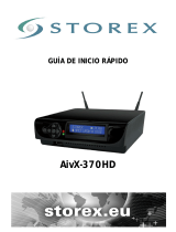 Storex AivX-370HD Guía de inicio rápido