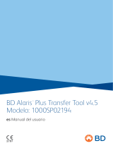 BD Alaris™ Plus Transfer Tool v4.5 Modelo: 1000SP02194 Instrucciones de operación