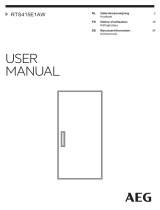 AEG RTS415E1AW El manual del propietario