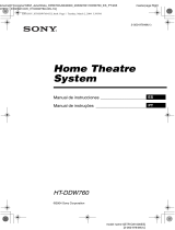 Sony HT-DDW760 Instrucciones de operación