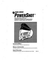 BLACK+DECKER PowerShot 348061-00 Manual de usuario