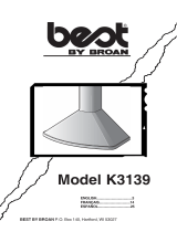Best K3139 Manual de usuario