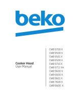 Beko CWB 9711 XH Dunstabzugshaube Manual de usuario