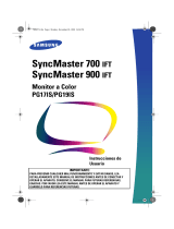 Samsung PG19IS Manual de usuario