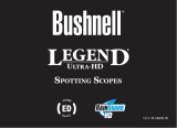Bushnell Legend Ultra HD Spotting Scopes (All Models) Manual de usuario