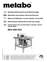 Metabo BKH 450 Manual de usuario